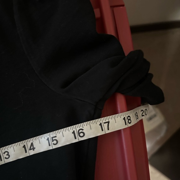 Nation LTD Dania Tee with Keyhole black size small pima cotton designer - Picture 7 of 7